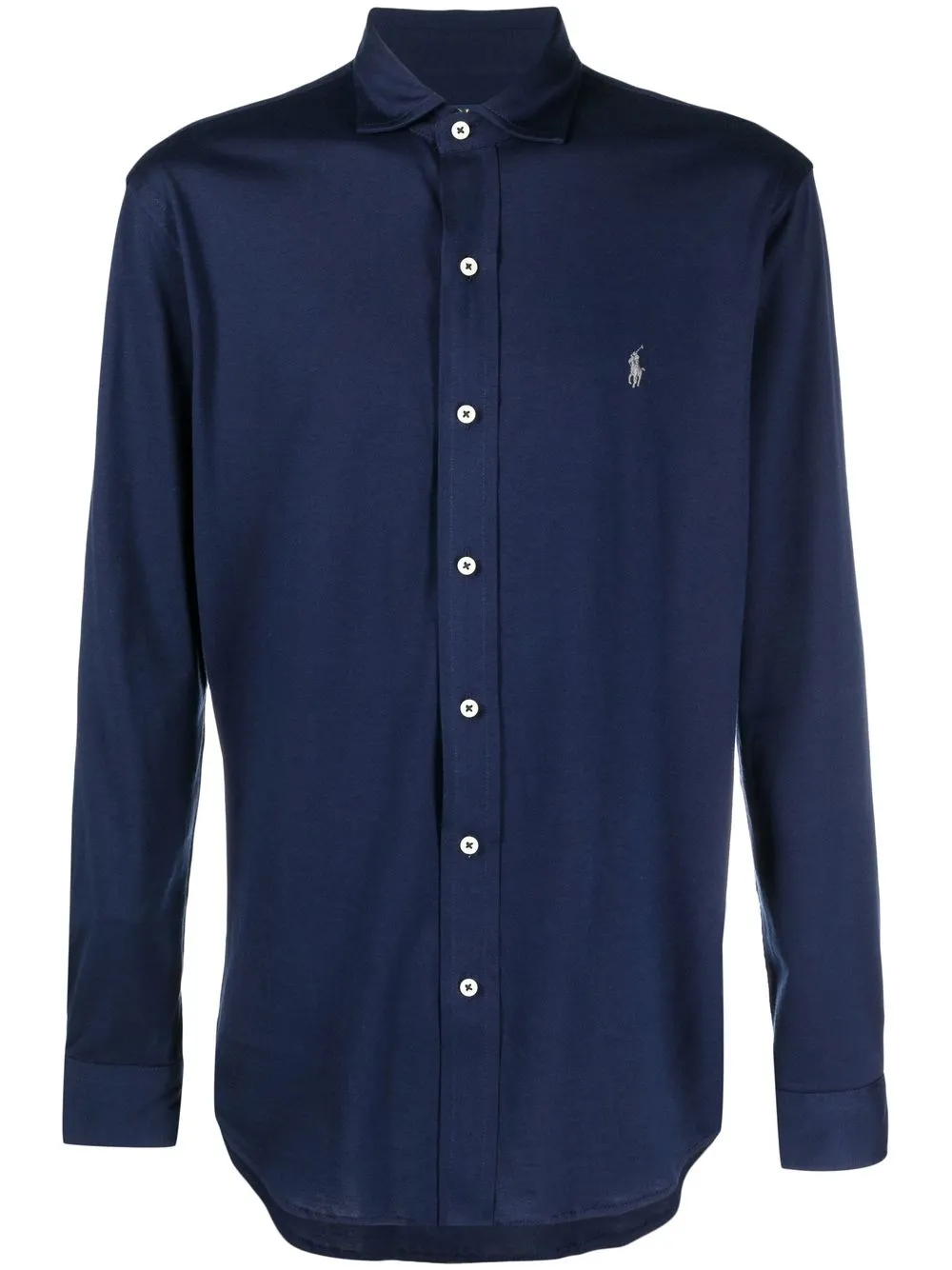 

Polo Ralph Lauren camisa con logo bordado - Azul