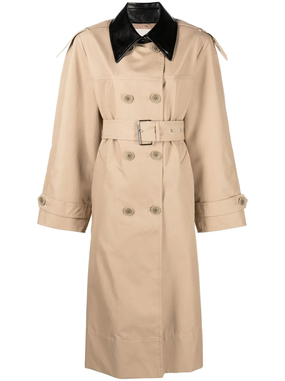 

Juneyen gabardina con doble botonadura - Neutro