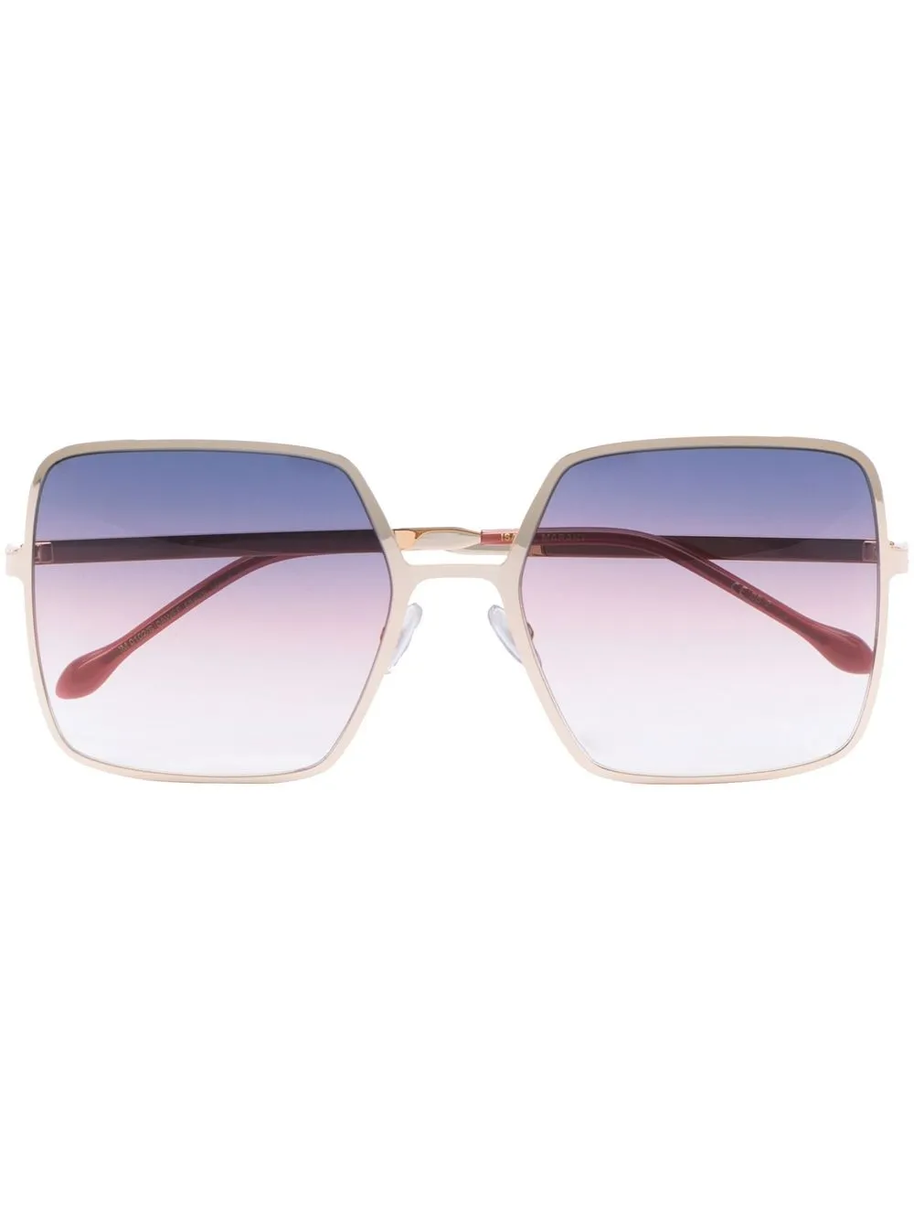 

Isabel Marant Zafiro oversize-frame sunglasses - Pink