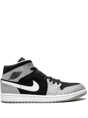 jordans black and white mens