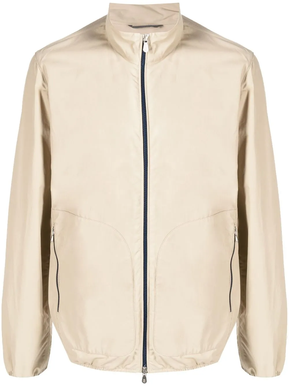 

Brunello Cucinelli water-resistant reversible zip-up jacket - Neutrals