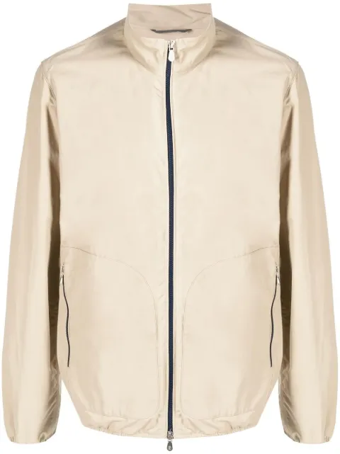 Brunello Cucinelli veste imperméable zippée à design réversible