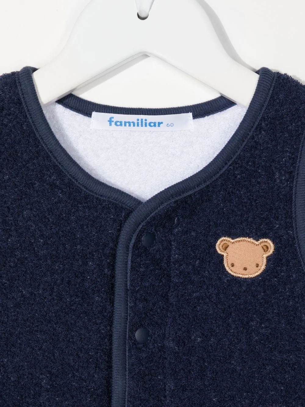 familiar Canotta Teddy con ricamo | Top | Image 3