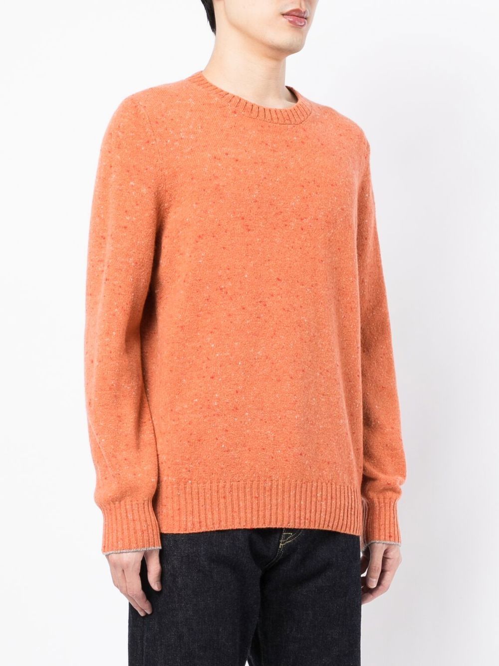 Brunello Cucinelli marl knit crew-neck jumper Men