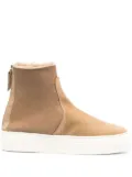 AGL Meghan rear-zip fastening boots - Neutrals