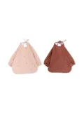 Konges Sløjd two-piece apron bib set - Pink