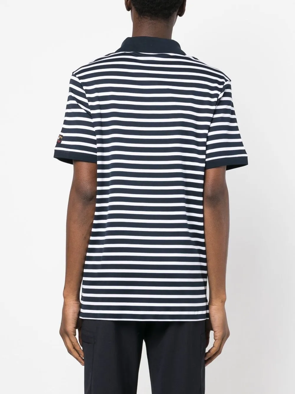 paul and shark striped polo