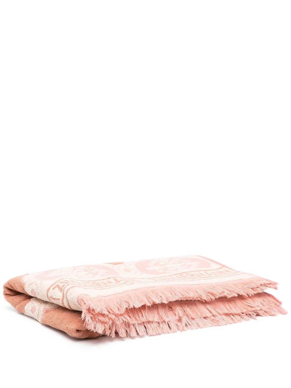 

ZIMMERMANN jacquard-pattern cotton towel - Pink