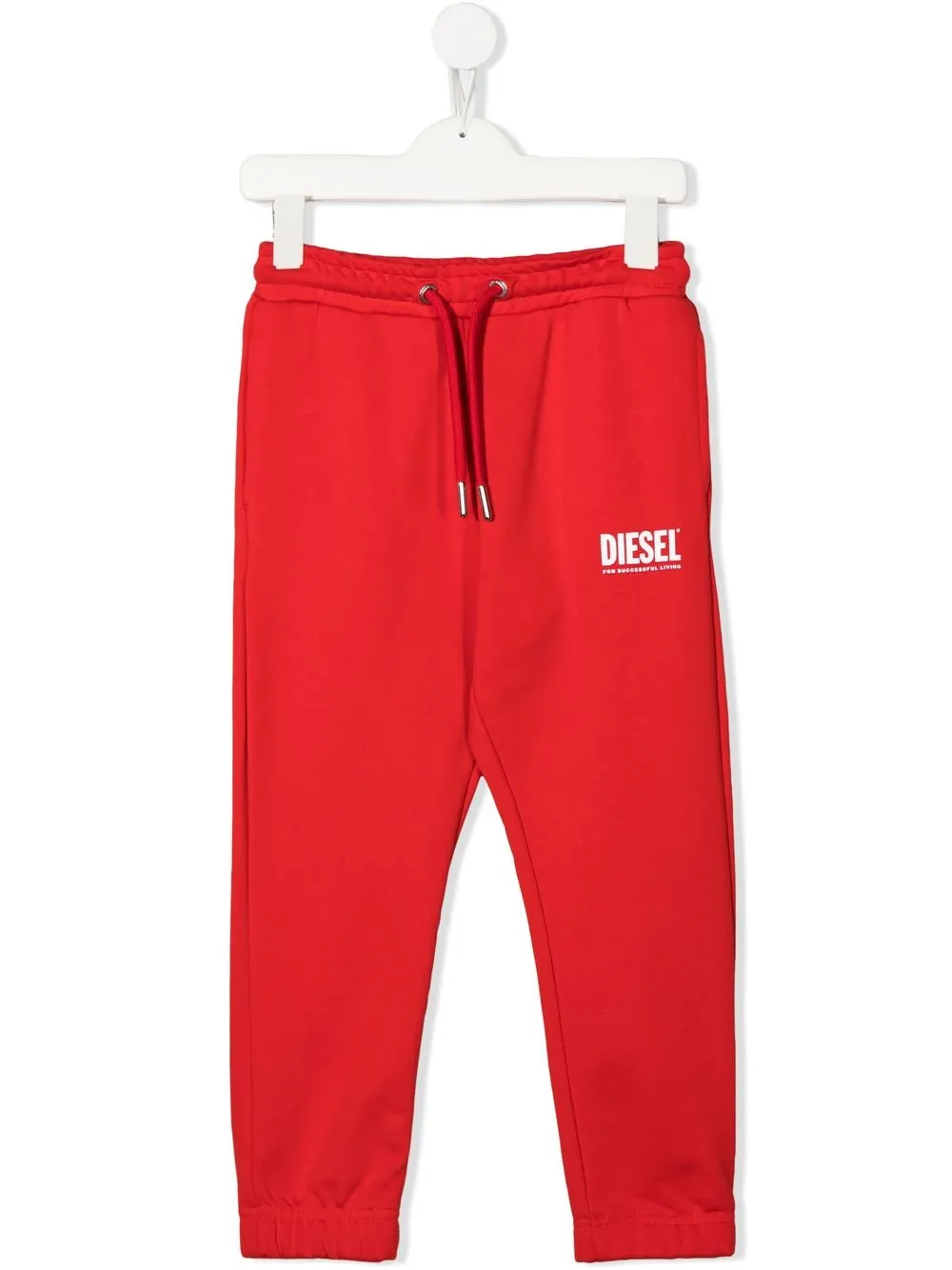 

Diesel Kids pants con logo estampado - Rojo