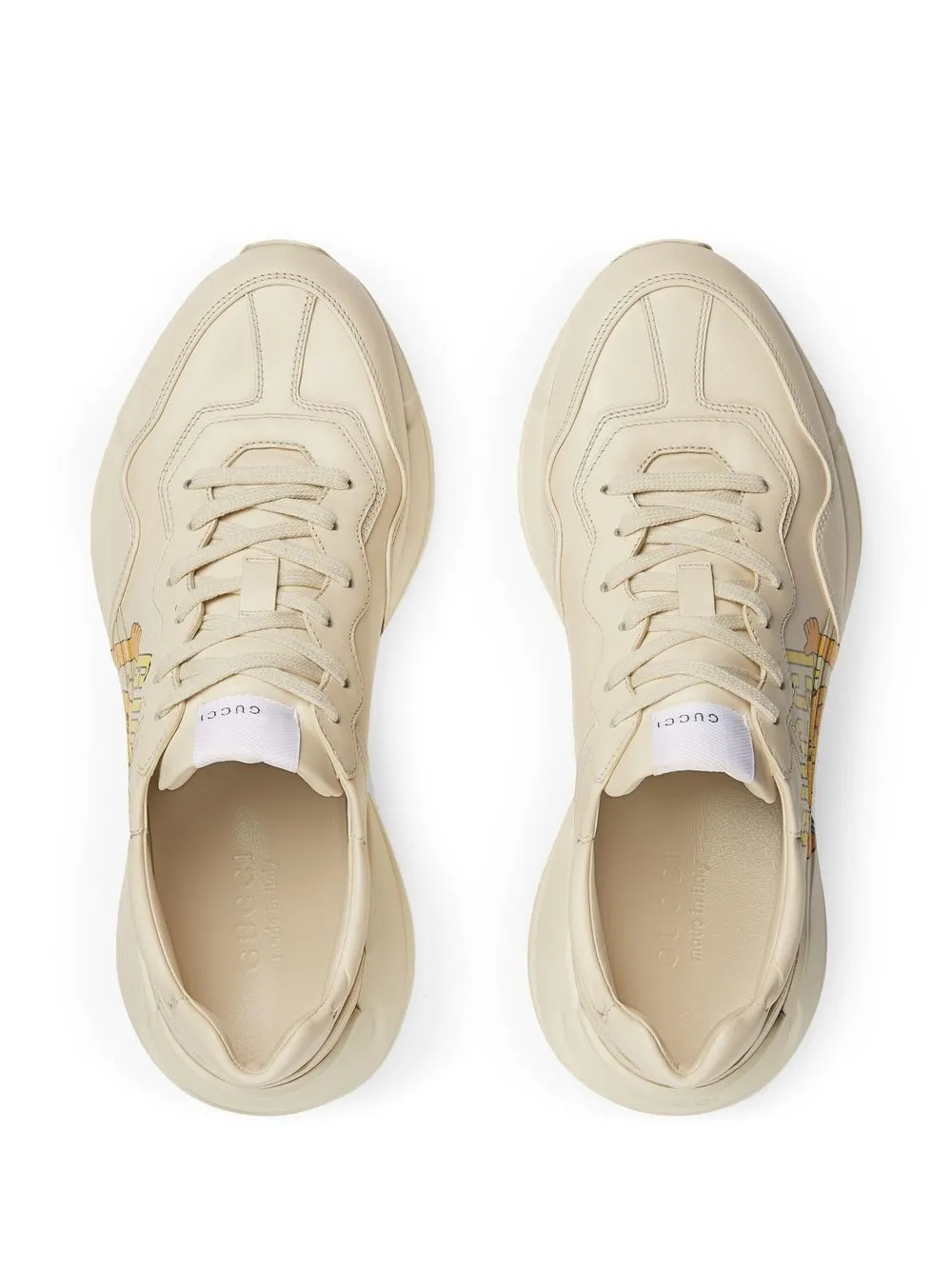 スニーカー GUCCI Logo print sneakers Gucci logo-print Sneakers | Neutrals | FARFETCH