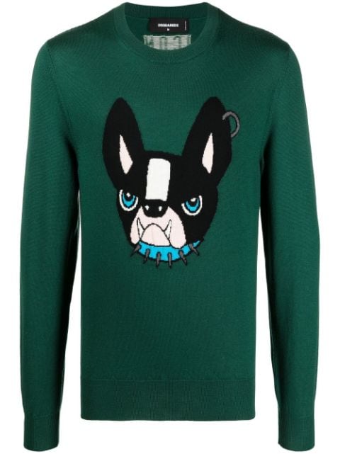 Icon Dog knitted jumper