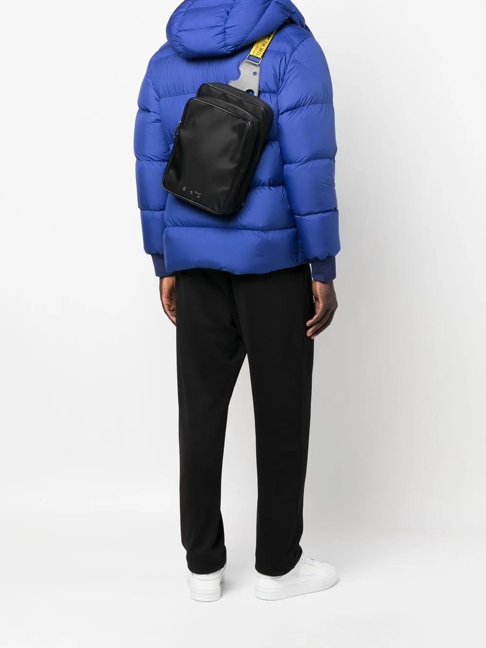 OffWhite logoprint Messenger Bag Farfetch