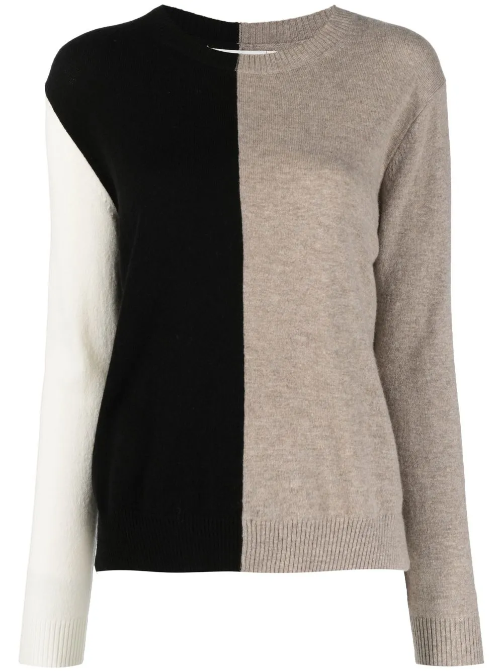 

Chinti and Parker colour-block long-sleeved sweater - Neutrals