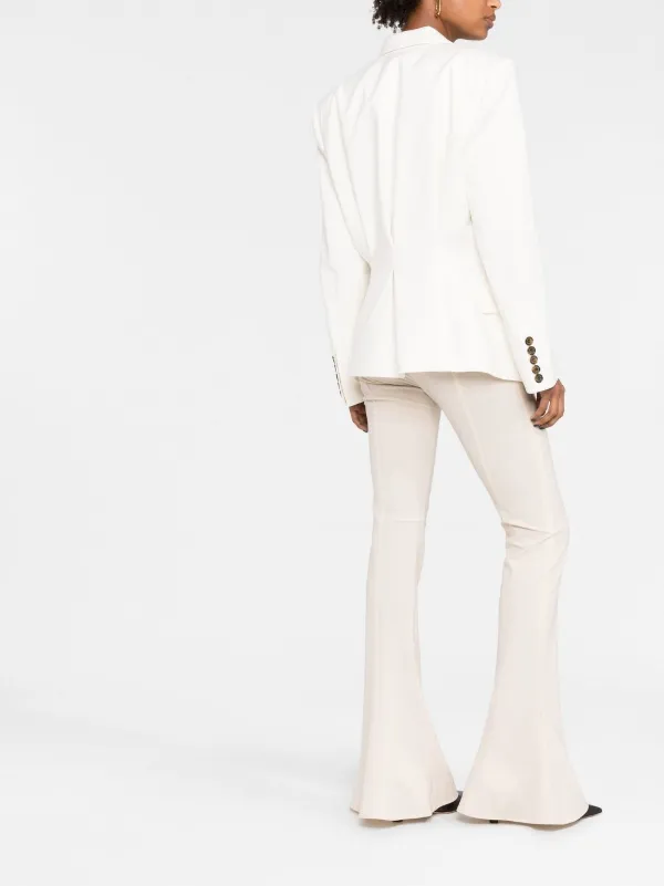 ジャケット ALEXANDRE VAUTHIER Ivory stretch viscose blend blazer Alexandre Vauthier single-breasted Blazer | White | FARFETCH