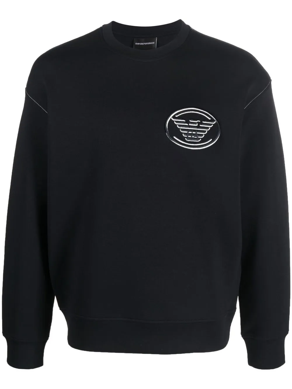

Emporio Armani long sleeve sweatshirt - Blue