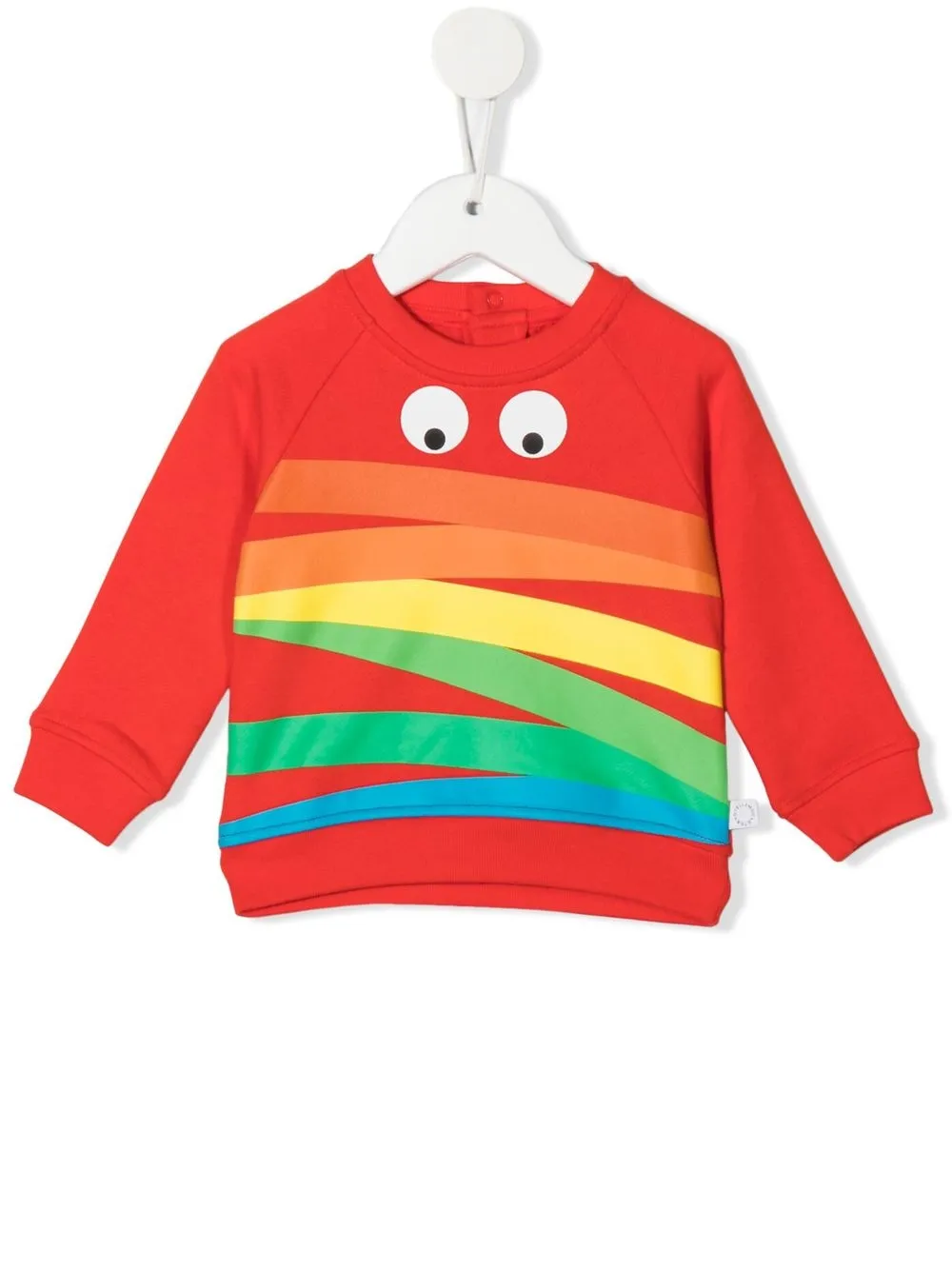 

Stella McCartney Kids sudadera con estampado gráfico - Rojo