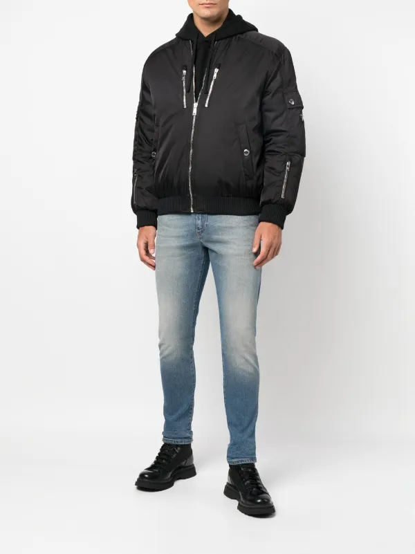 Diesel ローライズ スリムジーンズ | ブルー | FARFETCH JP