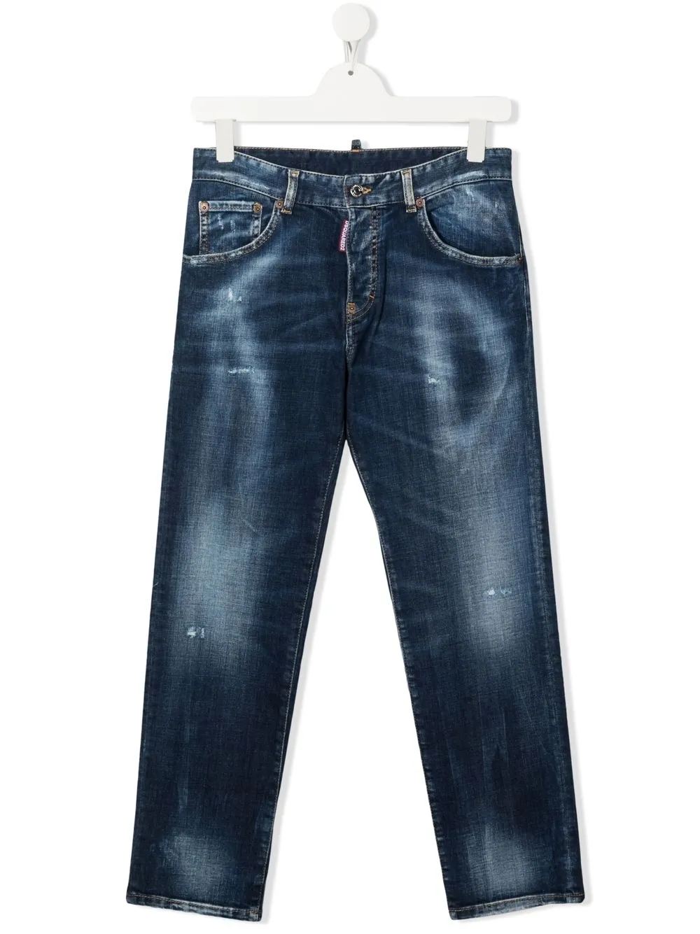 

Dsquared2 Kids jeans rectos - Azul