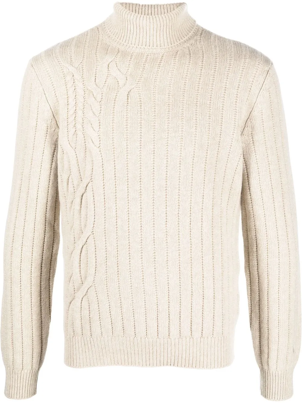 

Corneliani knitted roll-neck jumper - Neutrals