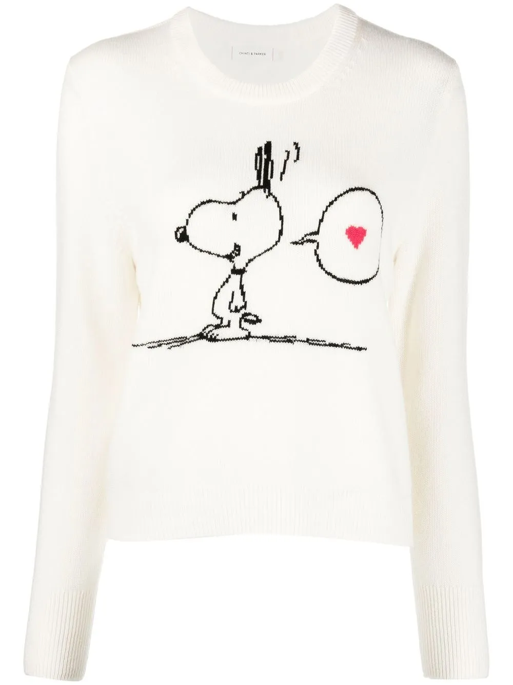 

Chinti and Parker suéter Peanuts™ Snoopy Love - Neutro