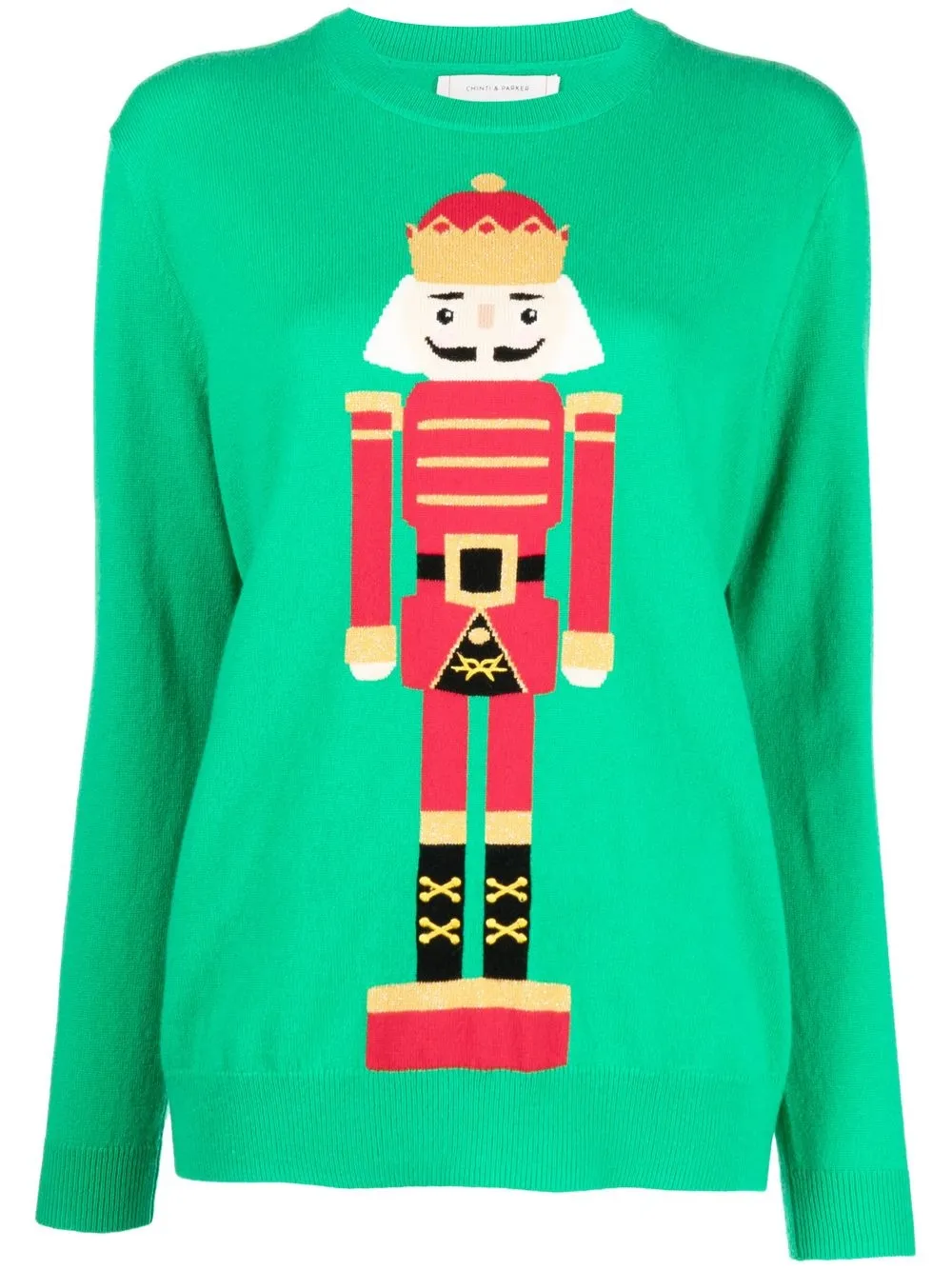 

Chinti and Parker suéter The Nutcracker - Verde