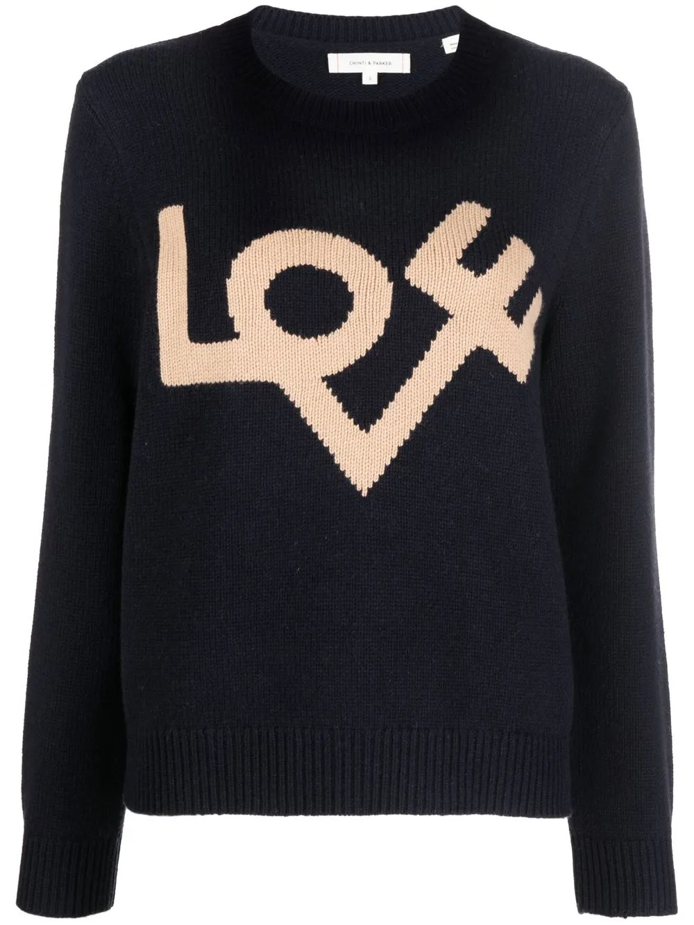 

Chinti and Parker Chunky Love knitted jumper - Blue