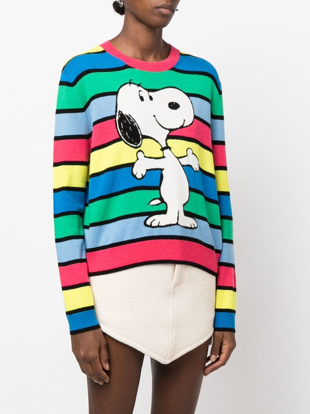 Chinti & Parker Peanuts™ Snoopy Striped Jumper - Farfetch