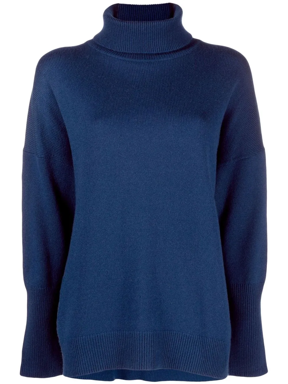 

Chinti and Parker roll-neck oversized cashmere jumper - Blue