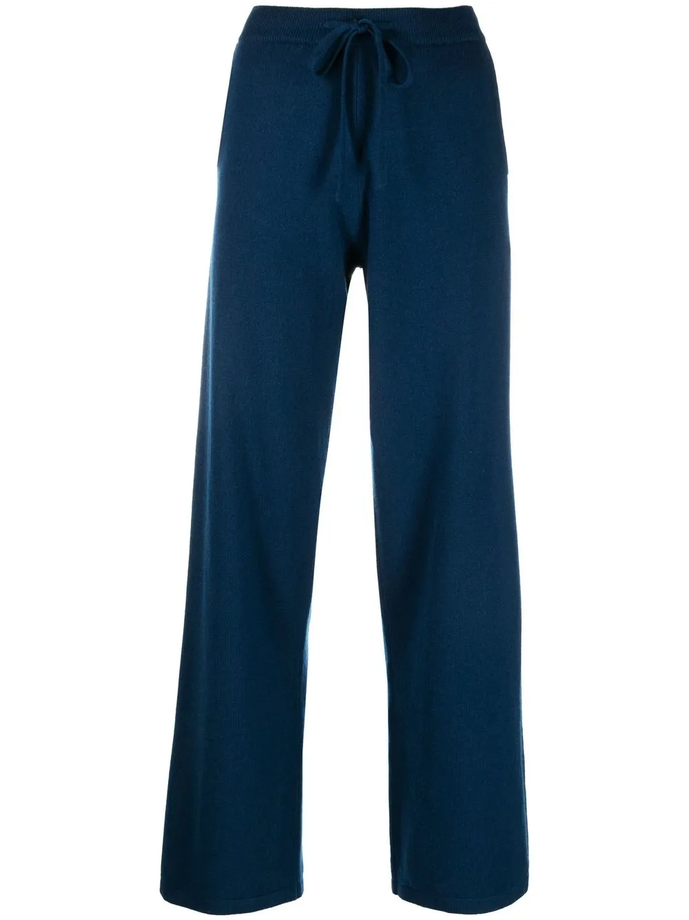 

Chinti and Parker high-waist cashmere track pants - Blue