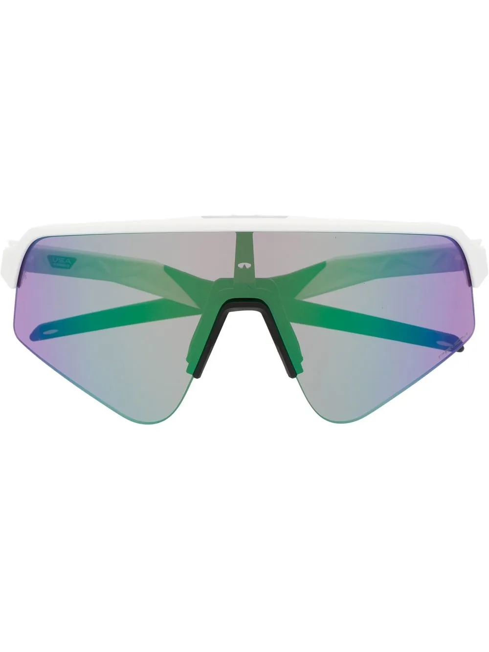 

Oakley lentes de sol oversize - Blanco