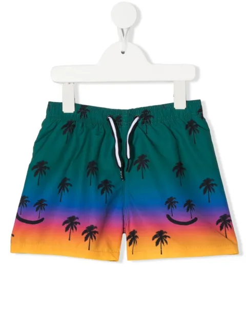 Molo Badeshorts mit Palmen-Print