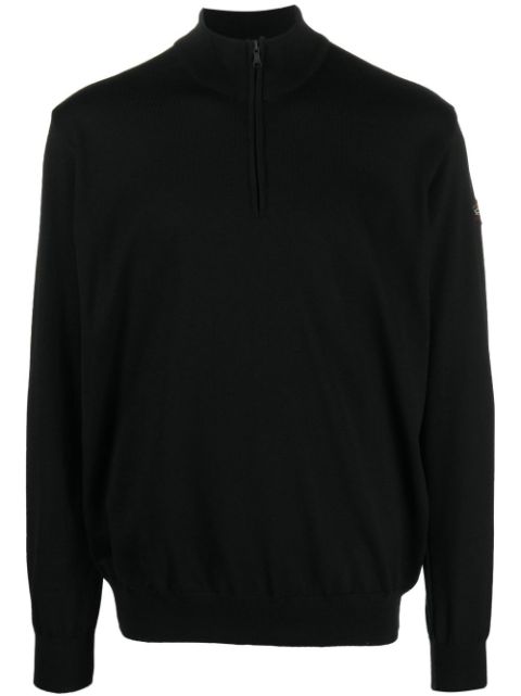 Paul & Shark fine-knit half-zip jumper