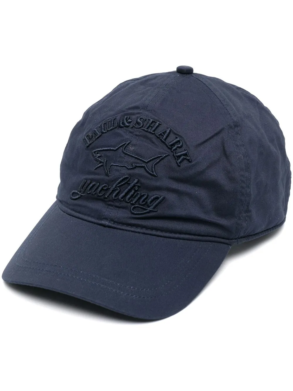 

Paul & Shark logo-embroidered baseball cap - Blue