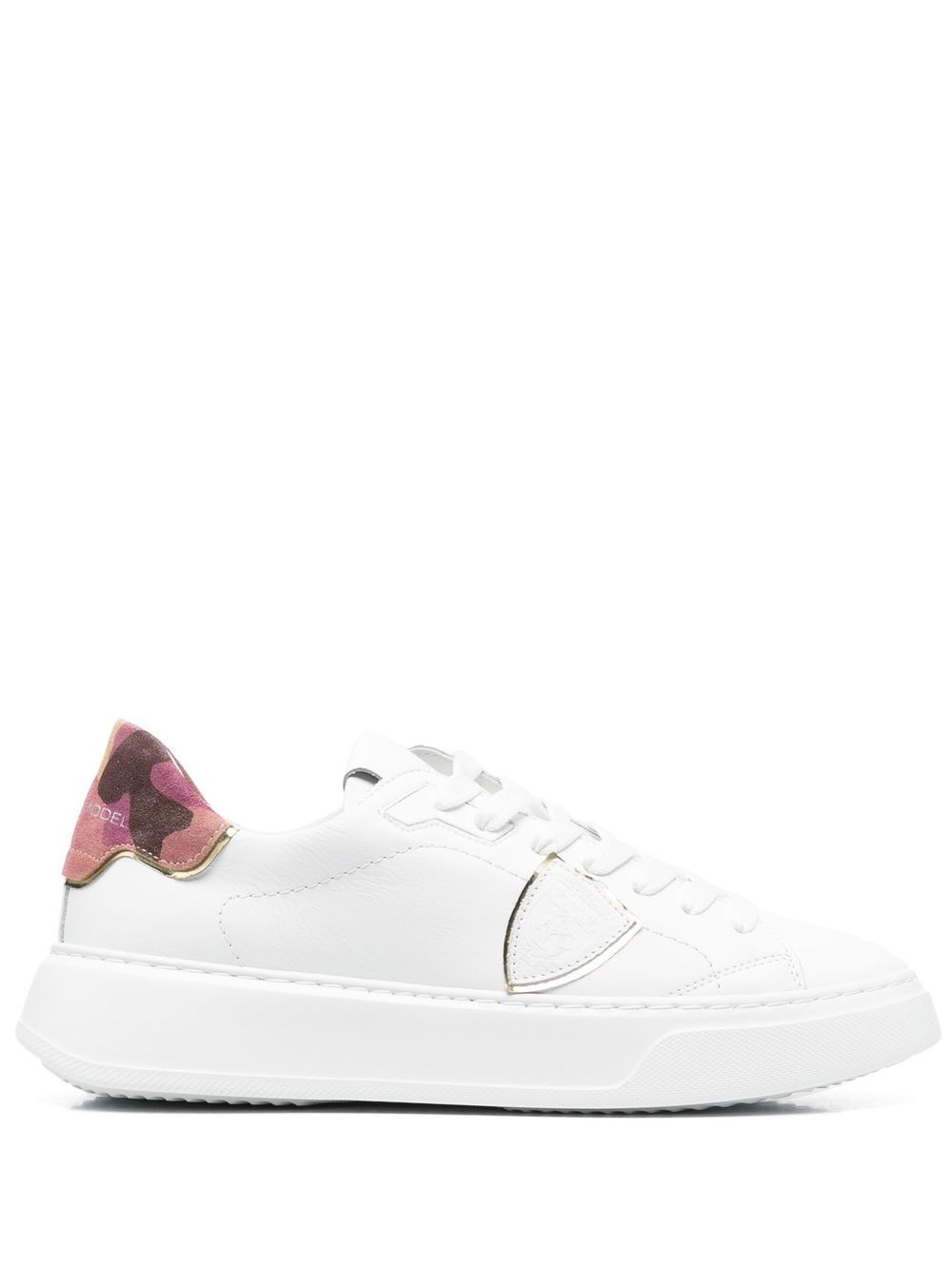 Philippe Model Paris Camo low-top sneakers - White