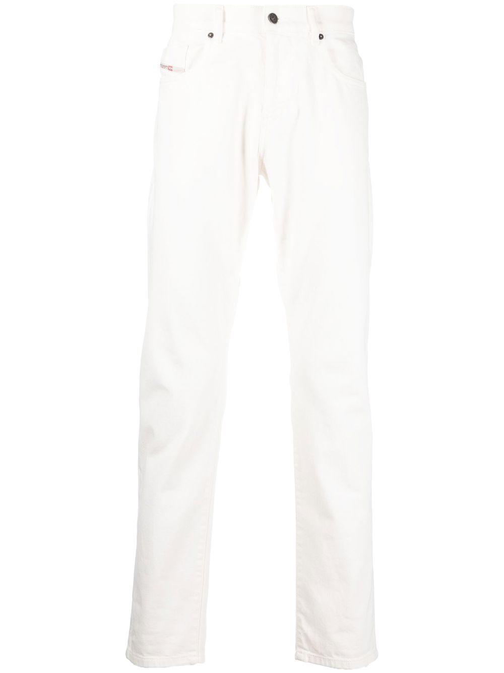 

Diesel jeans slim con tiro bajo - Blanco