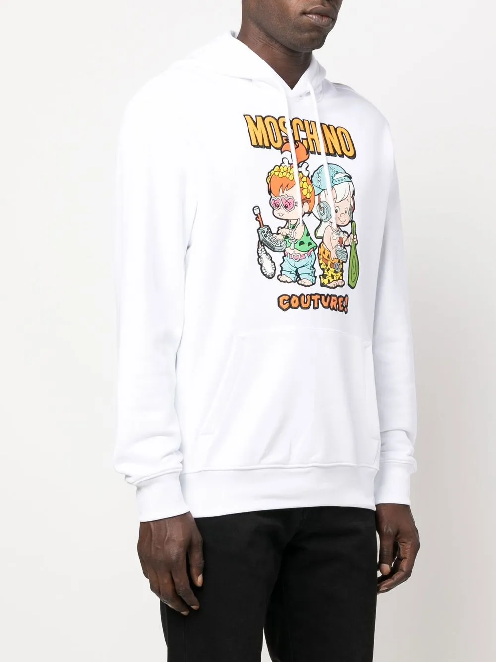 Moschino The Flintstones-print Hoodie 