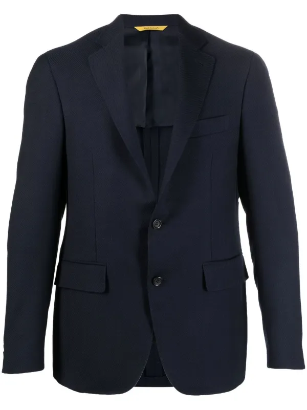 Canali テーラードジャケット | ブルー | FARFETCH JP