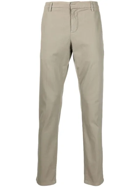 tapered-leg trousers