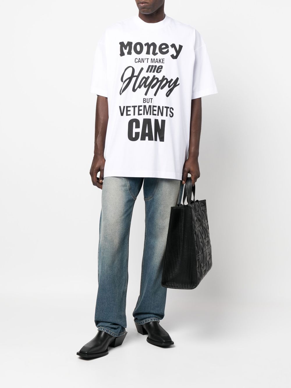 VETEMENTS T-shirt met grafische print - Wit