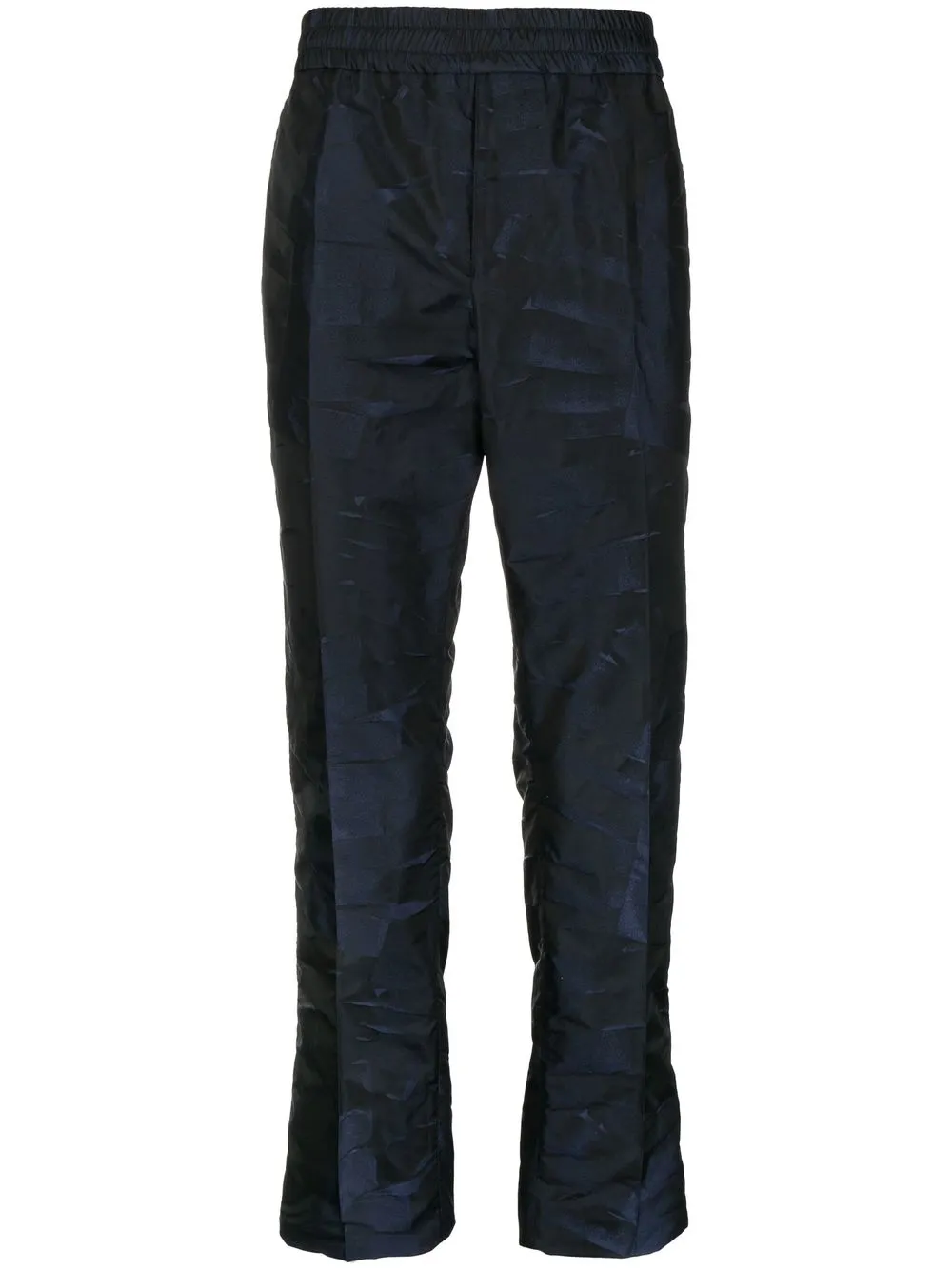 

Ferragamo Jacquard Palm trousers - Blue