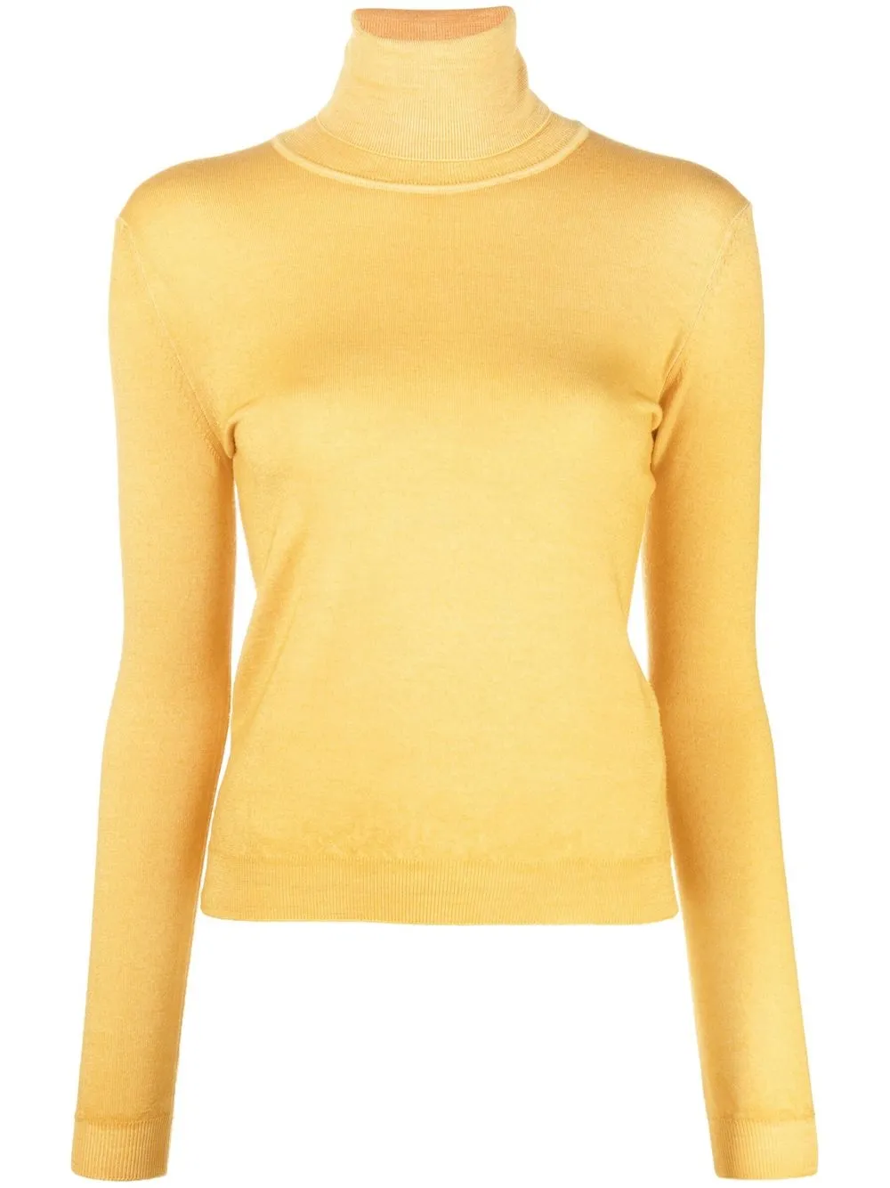 

ASPESI wool roll-neck jumper - Yellow