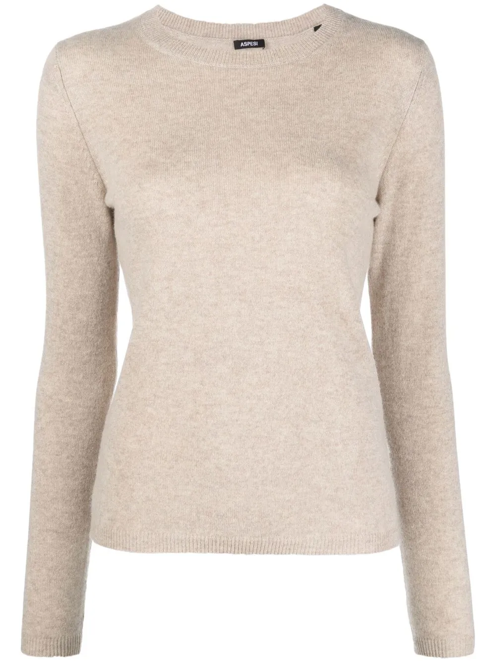 

ASPESI crew neck cashmere jumper - Neutrals