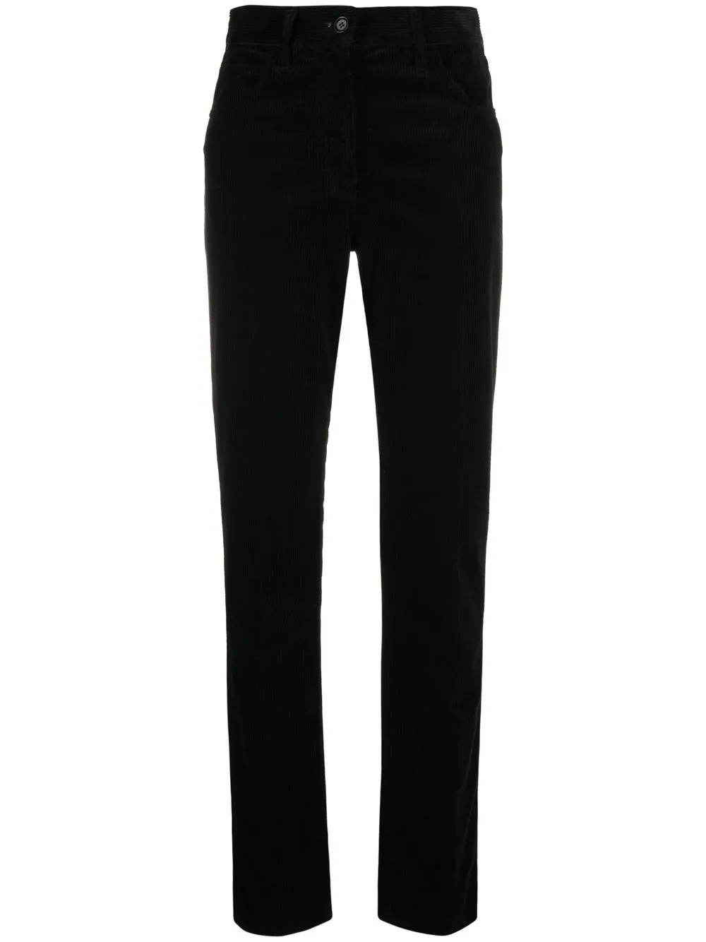 

ASPESI straight-leg corduroy trousers - Black