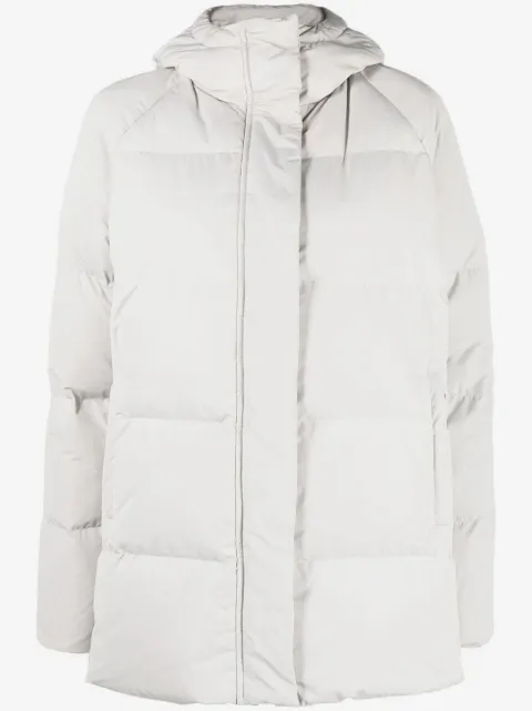 ASPESI quilted-finish hooded coat