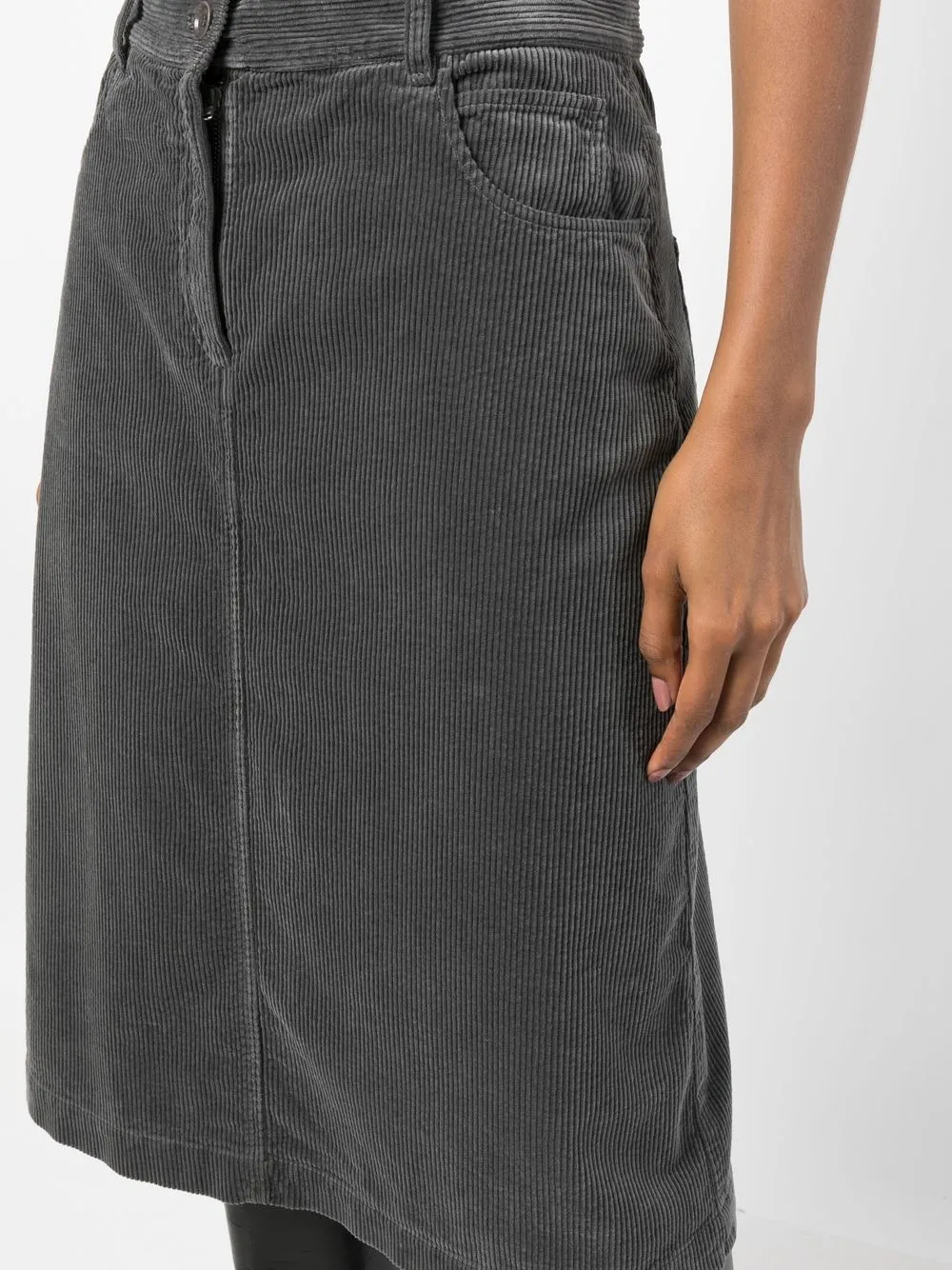 ASPESI Corduroy highwaisted Skirt Farfetch