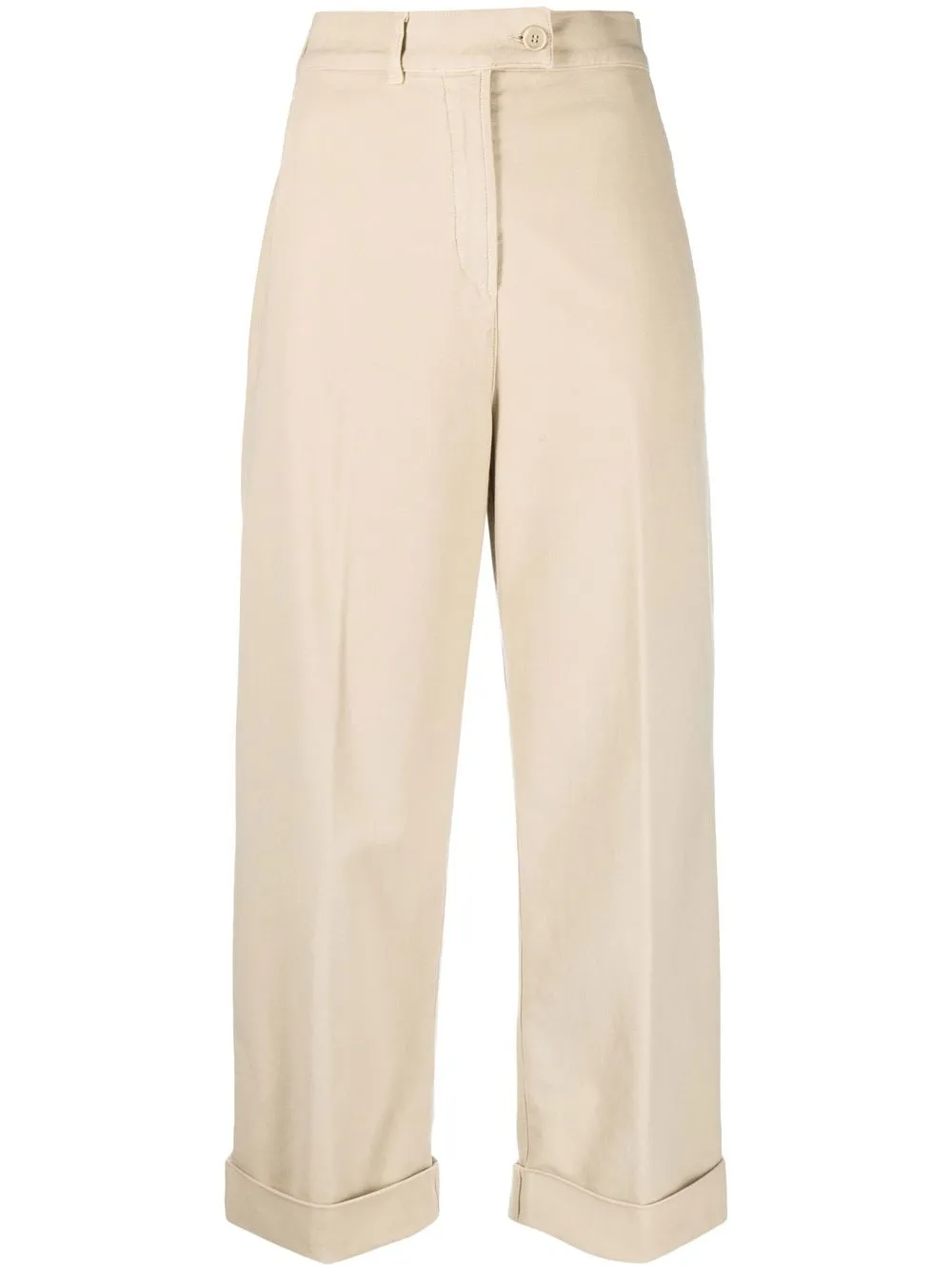 

ASPESI high-waisted wide trousers - Neutrals