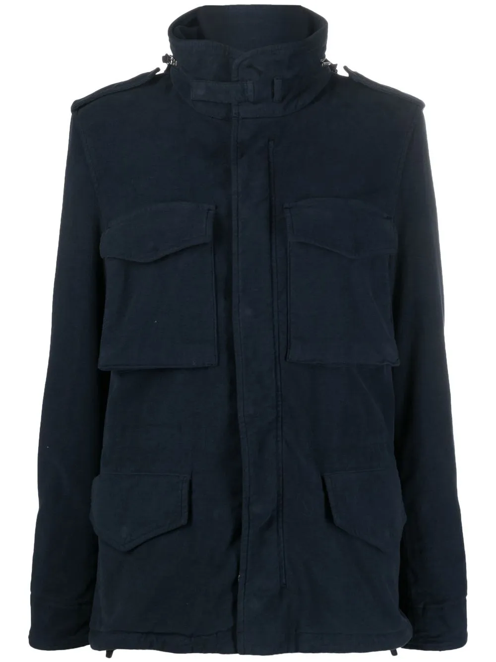 

ASPESI cotton cargo jacket - Blue