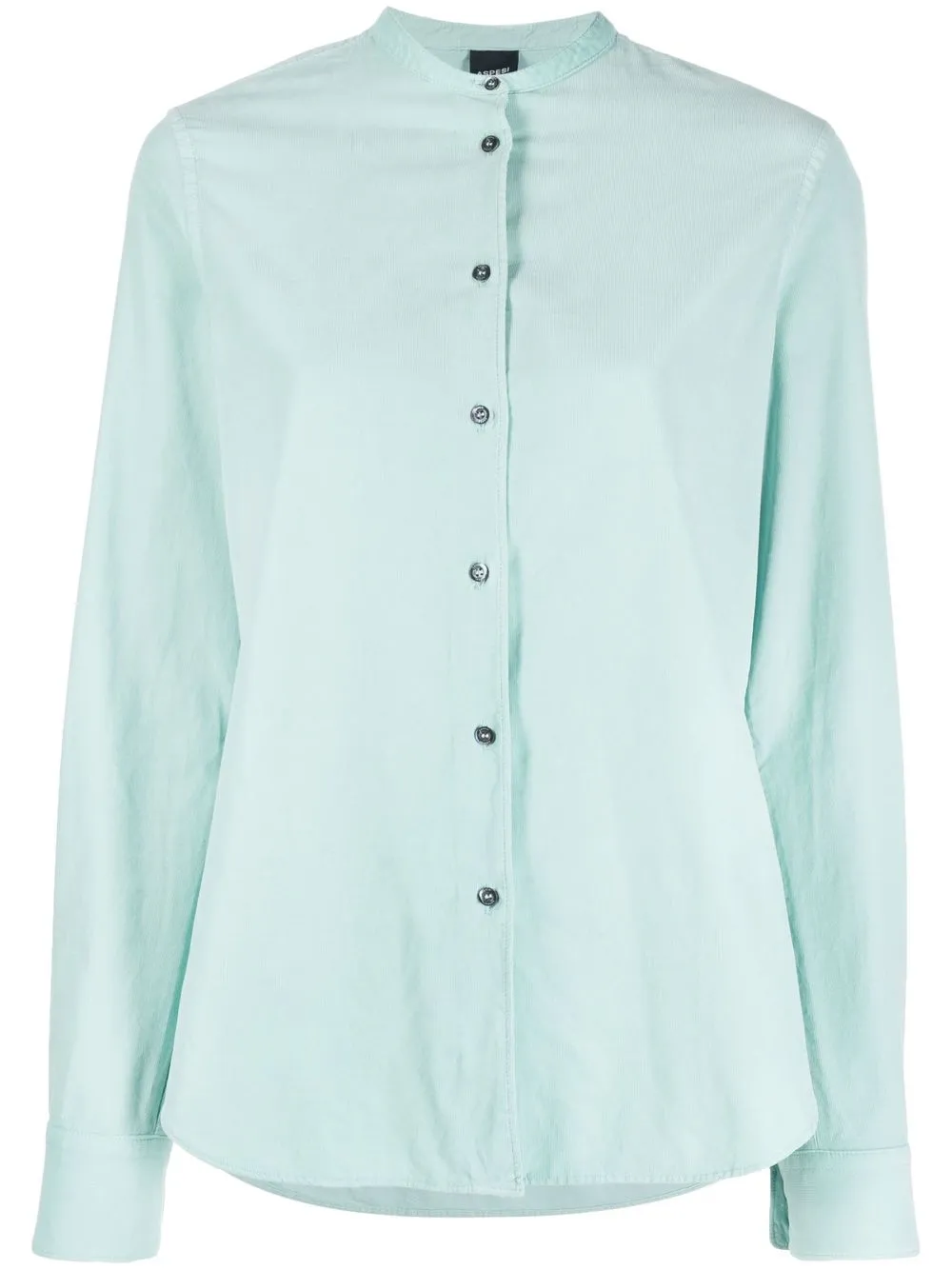

ASPESI camisa sin cuello con botones - Azul