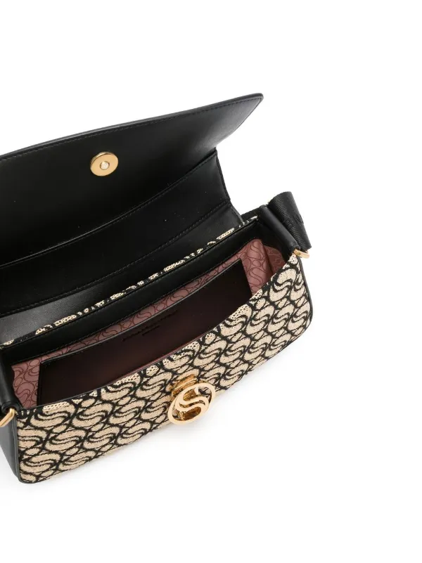 Stella McCartney S-Wave Monogram Shoulder Bag - Farfetch