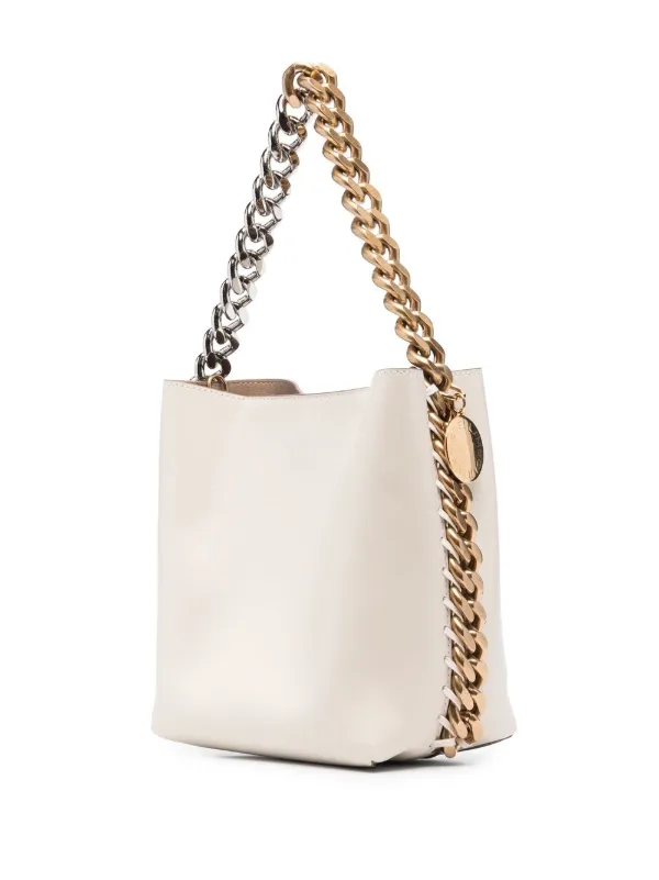 Stella McCartney Mini Frayme Tote Bag | Neutrals | FARFETCH CA Stella McCartney Mini Frayme Tote Bag | Neutrals | FARFETCH CA